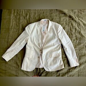 NWT Cofandi linen suit set men’s size M beige